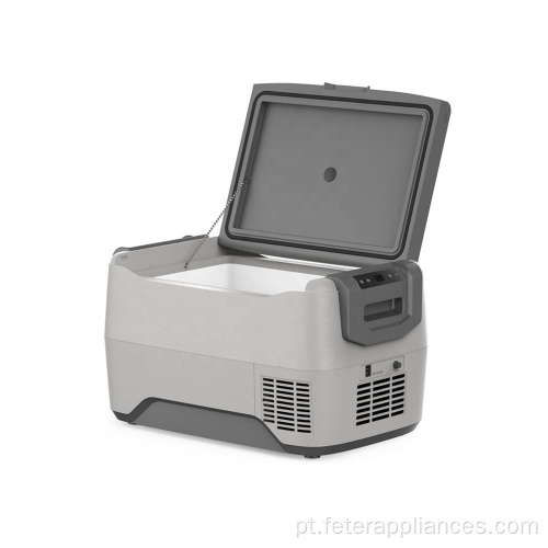 Refrigerador portátil de 50L para casa, minigeladeira AC100-240V DC12 / 24V Compressor doméstico para armazenamento refrigerado ao ar livre